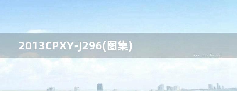 2013CPXY-J296(图集) JYXC-NS系列天然石粉涂料